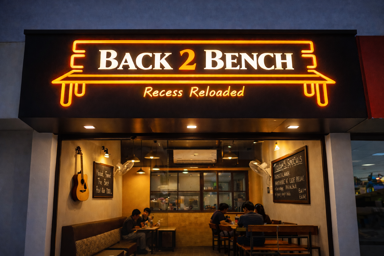 Back2Bench Cafe Front